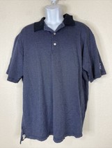 Peter Millar Men Size XL Blue Diamond Polo Shirt Short Sleeve - $7.45