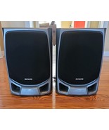 AIWA Stereo System Speakers Pair Bookshelf SX-NA10 6 Ohm Wired Tested So... - $535.73 MXN