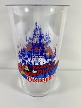DISNEYLAND Mickey Mouse 40 Years of Adventures Plastic Drinking Glass - $29.69