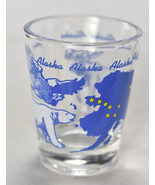 Alaska State Shot Glass Polar Bear Eagle Shooter Jigger - $238.73 MXN