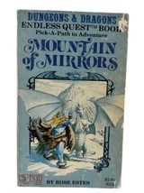 TSR Dungeons &amp; Dragons Endless Quest Book Mountain of Mirrors 2nd Print 1982 GUC - £6.08 GBP