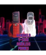 VTech  CS6919 - 16/6114 Handset Cordless Phones Charge Bases/Locator Red... - £28.42 GBP