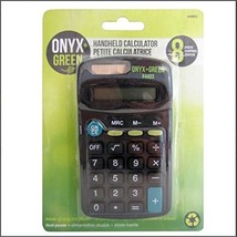 Handheld 8 Digit Calculator, Dual Power, Made From Recycled Plastics - £11.52 GBP