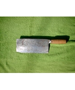 Vintage Meat Cleaver Made In Hong Kong Hoch Keel - with Wood Handle - £19.75 GBP