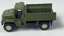 Vintage Tootsie Toy Deuce &amp; 1/2 Truck Green &amp; Black 4&quot; Long Made in USA - £11.41 GBP