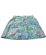 Lilly Pulitzer Madison Skort 00 XS What A Lovely Place Pull On Built in ... - £36.54 GBP