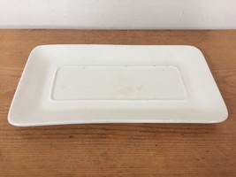 Vtg JG Studio Meakin England Porcelain Oblong Butter Serving Dish Base 8... - £11.87 GBP