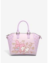 Loungefly Sanrio Hello Kitty My Melody Daisies Purple Satchel Bag Purse - £55.15 GBP
