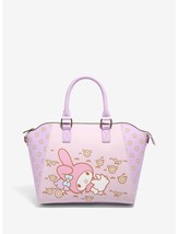 Loungefly Sanrio Hello Kitty My Melody Daisies Purple Satchel Bag Purse - £52.59 GBP