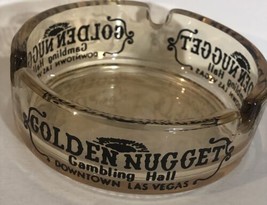 Vintage Golden Nugget Gambling Hall Ash Tray Casino Las Vegas ODS2 - $16.82