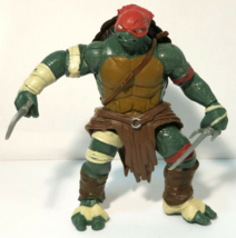 2014 Paramount TMNT Raphael 5&quot; Ninja Turtles Loose Action Figure w/ Weapons - £11.27 GBP