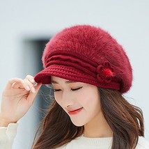 Hot Women    Hats Casual Solid Color Autumn girls Winter Hat Female Bonnet Caps  - £152.34 GBP