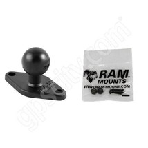 RAM Mount Aluminum Diamond mini Plate with 1 inch Ball and RAM Mounting Hardware - £16.72 GBP