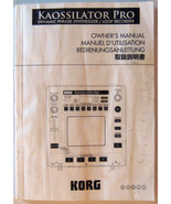 Korg Kaossilator Pro Dynamic Phrase Synthesizer Original Owner&#39;s Manual ... - $34.68 CAD