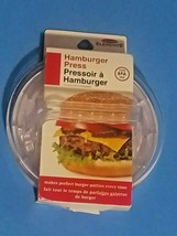 Hamburger Patty Maker Burger Press Meat Mold Ground Beef Presses NEW BPA Free - £5.74 GBP