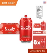 Sparkling Water, Strawberry, Zero Sugar &amp; Zero Calories, Seltzer Water, ... - $5.67