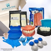 DIY Denture Full/Partial Kit -Putty Impression Non Medical Device Upper &amp; Lower - $98.00