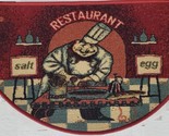 Textile Kitchen Rug (18&quot;x31&quot;) FAT CHEF IN THE RESTARAUNT, SIESTA, slice,... - $19.79