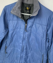 Mountain Hardwear Jacket Insulated Lightweight Full Zip Blue Womens Medium - $39.99