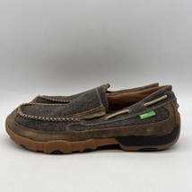 Twisted X Casual Shoes Mens Slip On Mocs EcoTWX Dust Brown MDMS012 SZ 11 M - $69.30