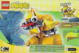 Instruction Book Only For Lego Mixels Cn Spugg 41542 - £5.11 GBP