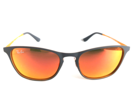 New Ray-Ban Kids RJ 48mm Gray Orange Mirrored Sunglasses No case           - $69.99