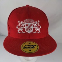 Grand Marnier Liqueur Snapback Hat   Adjustable Red Lion Crest Embroidered  - £9.44 GBP