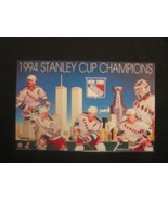 NHL NY Rangers 1994 Stanley Cup Champions Starline Poster MINI Promo 3&quot;x5&quot; - £9.27 GBP
