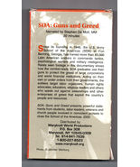 SOA, Guns and Greed, School of the Americas, VHS  - $302.85 MXN