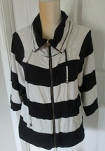 Weekend Andrea Jovine  3/4 Sleeve  Navy StripesTop size S - $5.99