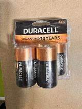 Duracell 1.5V Coppertop Alkaline D Batteries, 4 Pack - £6.32 GBP