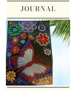 journal - unlined pages 8 x 6 butterfly - $5.00