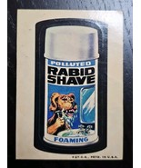 Topps Wacky Packages Rabid Shave 3rd Series 1973 Sticker Vintage Original - $303.35 MXN Topps Wacky Packages Rabid Shave 3rd Series 1973 Sticker Vintage Original - $303.35 MXN