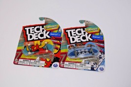 Lot of 2 Tech Deck Throwback Series Finger Board Walmart Exclusives Alien &amp; Toy  - £14.00 GBP