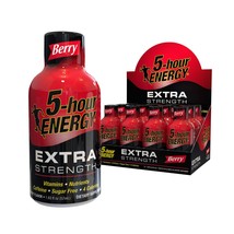 Berry Extra Strength 5 Hour Energy Shots 12 Pack - $34.99