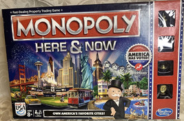 Monopoly Here &amp; Now Complete -Open Box (Pieces Are Sealed). C2 - £11.18 GBP