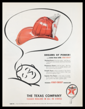 1947 Texaco Dealers Texas Company Vintage Print Ad - £11.38 GBP