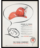 1947 Texaco Dealers Texas Company Vintage Print Ad - £11.18 GBP