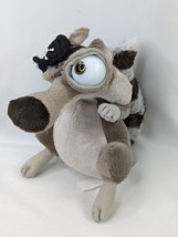 Scrat Continental Drift Ice Age 4 Plush Squirrel Pirate Eye Patch 6 Inch Stuffed - $14.95