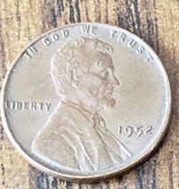 1952 P Philadelphia Mint Lincoln Wheat Cent - £1.57 GBP