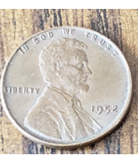 1952 P Philadelphia Mint Lincoln Wheat Cent - £1.54 GBP