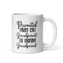 Cat Owner Pregnancy Announcement Gift Mug For Grandparent - £15.97 GBP+