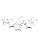 NEW Mid Century Modern Wall Art Stars Candle Votive Holders Wall Sconce 22&quot; - £27.42 GBP