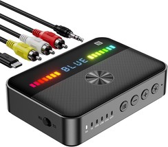 M13 Rgb Bluetooth 5.3 Audio Receiver Transmitter, Bluetooth Audio, Optical - $40.95