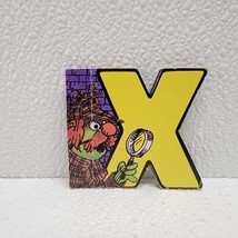 Vintage Muppet Alphabet Carry About Replacement Letter &quot;X&quot; Little Book C... - £7.56 GBP