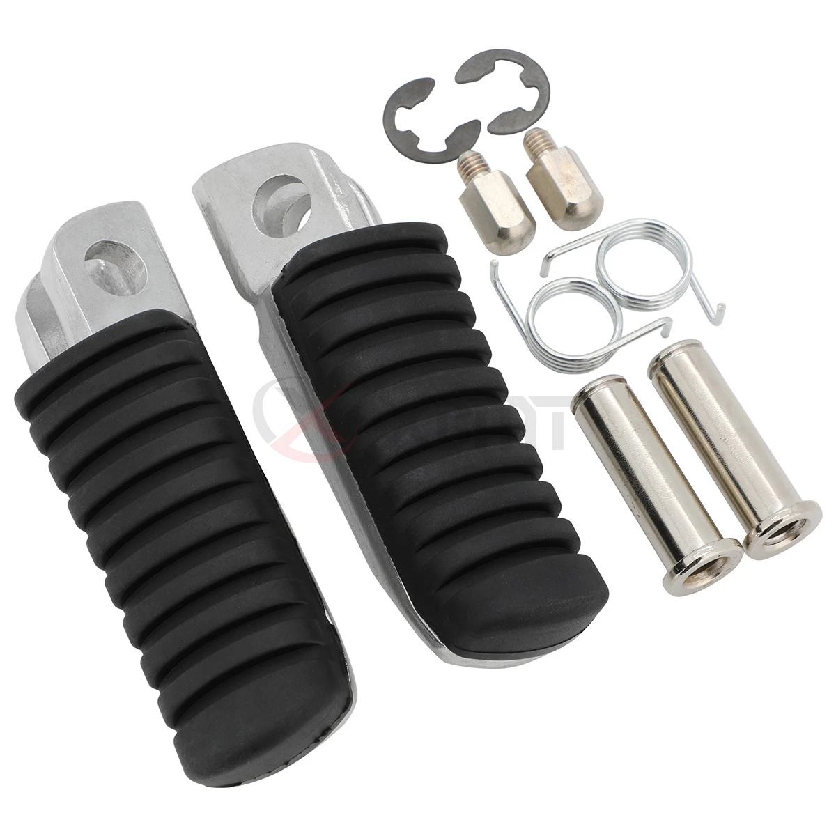 Motorcycle Front Footrests Foot Pegs For Kawasaki Z750 Z1000 Z900RS ZX6R... - $24.30
