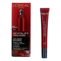 L&#39;Oreal Revitalift Triple Power by L&#39;Oreal, .5 oz Anti-Aging Eye Cream  - £39.24 GBP