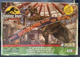 Jurassic Park 30th Anniversary Christmas Advent Calendar Mini Dinosaurs New 2023 - £29.31 GBP