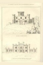 Norman Castle &amp; Lancastrian Mansion by Richard Brown - Art Print - £17.57 GBP+