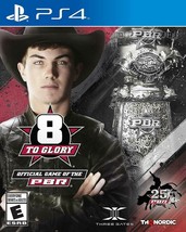 8 To Glory PS4 New! Pbr Bull Riding Cowboy, Western Ride Family Game Party Night - £23.01 GBP